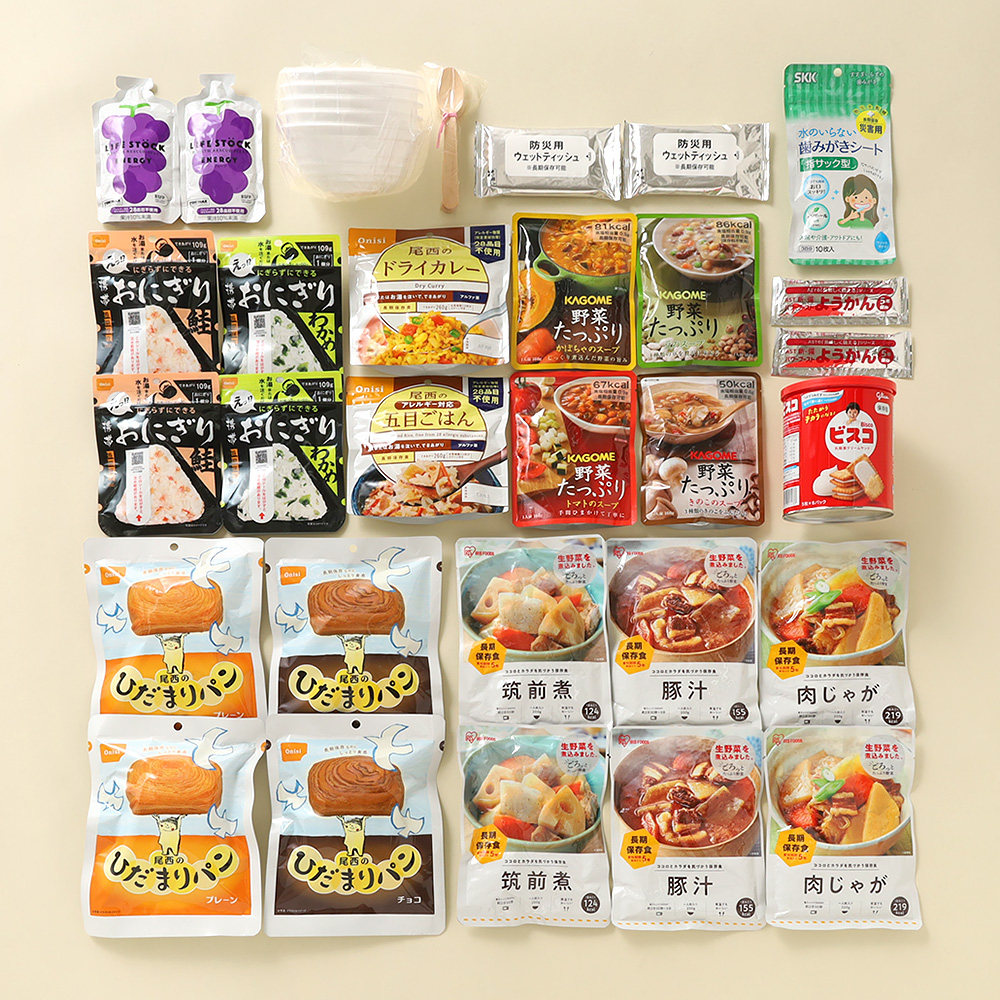 【防災セット】水フィルター LEDライト 保存食 防災セット】水フィルター LEDライト 保存食